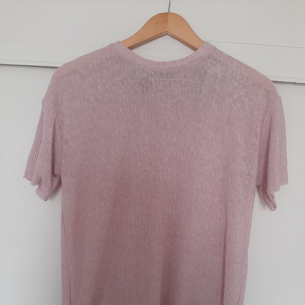Oversized ribbed T-shirt (Terranova)